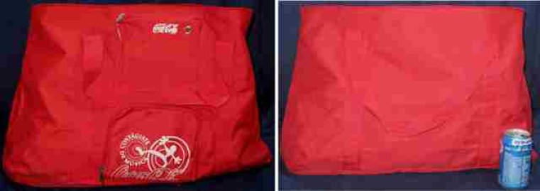 BOLSA COCACOLA 2 BOLSILLOS